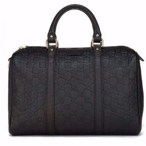 Black Gucci Speedy / Boston bag